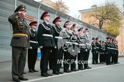 В Академии ГПС МЧС России приняли Торжественную клятву кадеты