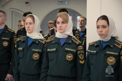 В храме великомученика Георгия Победоносца при Академии совершили чин великого освящения воды