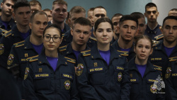 Курсанты Академии прибыли в Университет гражданской защиты МЧС Беларуси