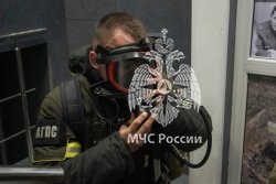 В общежитии Академии состоялись тренировочные пожарно-тактические учения