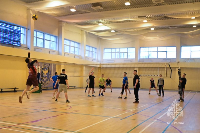 В Академии в рамках Спартакиады завершились соревнования по волейболу, приуроченные к 90-летию вуза