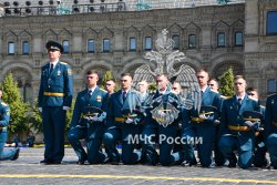 На Красной площади состоялся выпуск молодых специалистов