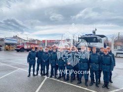 У курсантов 2 курса Академии продолжается практическая подготовка в учебной пожарно-спасательной части вуза, расположенной в с. Дивноморское Краснодарского края.