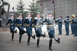 На плацу вуза состоялся общеакадемический развод
