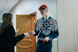 В Академии прошла традиционная акция «Георгиевская ленточка»