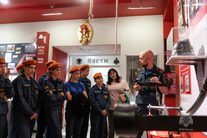 Академия открыла двери для учащихся кадетского класса из Приморского края
