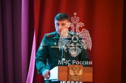 Личный состав Академии принимает участие в штабной тренировке по гражданской обороне