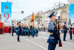 Личный состав Академии принял участие в парадах Победы в Твери и Ржеве