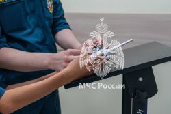 Академию посетили учащиеся кадетского класса «Спасатель» МБОУ СОШ №3