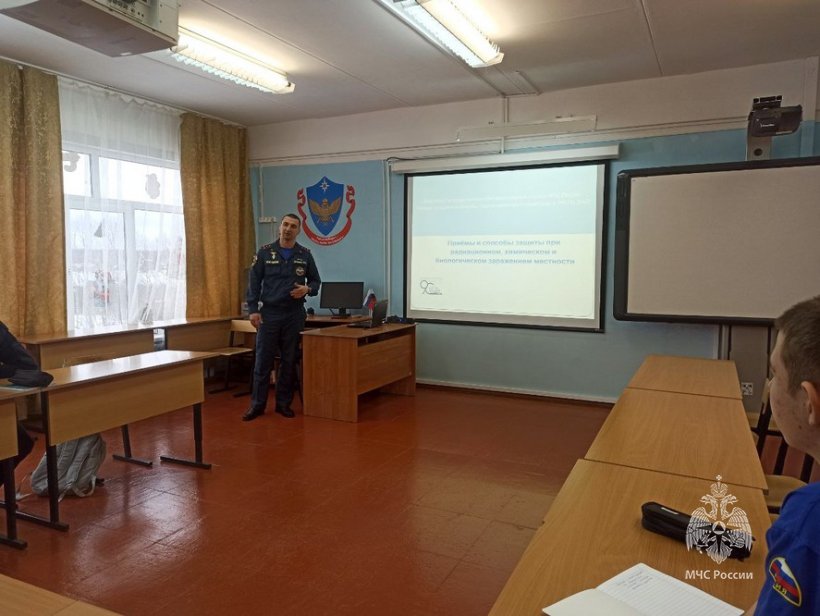 Продолжается предпрофильная подготовка кадет Веселёвской средней общеобразовательной школы