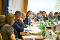 На базе Академии прошло заседание учебно-методического совета МЧС России под председательством заместителя директора Департамента образовательной и научно-технической деятельности МЧС России Виталия Штаймеца.