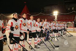 Спасатели МЧС России и МЧС Беларуси встретились на льду