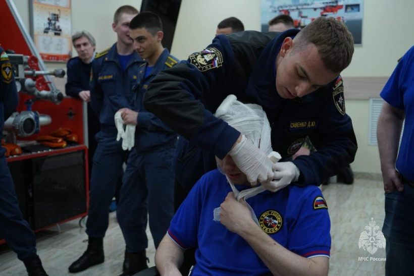 В Академии ГПС МЧС России прошли соревнования по оказанию первой помощи в условиях чрезвычайных ситуаций