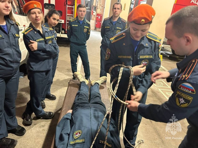 У Курсантов 4 курса Академии началась производственная практика