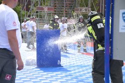 В Апаринках наградили победителей 1-ого международного гран-при профессионального мастерства пожарных и спасателей