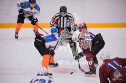 Команда Академии принимает участие в Чемпионате Студенческой хоккейной лиги Москвы и Московской области