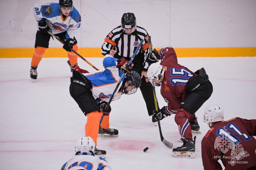 Команда Академии принимает участие в Чемпионате Студенческой хоккейной лиги Москвы и Московской области