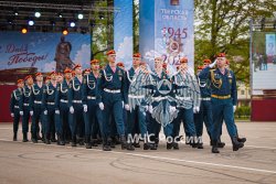 Личный состав Академии принял участие в парадах Победы в Твери и Ржеве