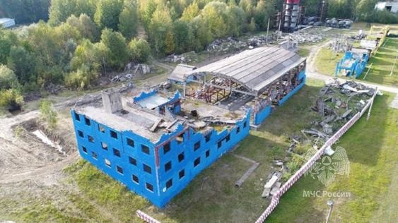 Здание №1 материально-тренировочного комплекса