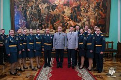 В Кремле с Владимиром Путиным встретились лучшие выпускники вузов МЧС России