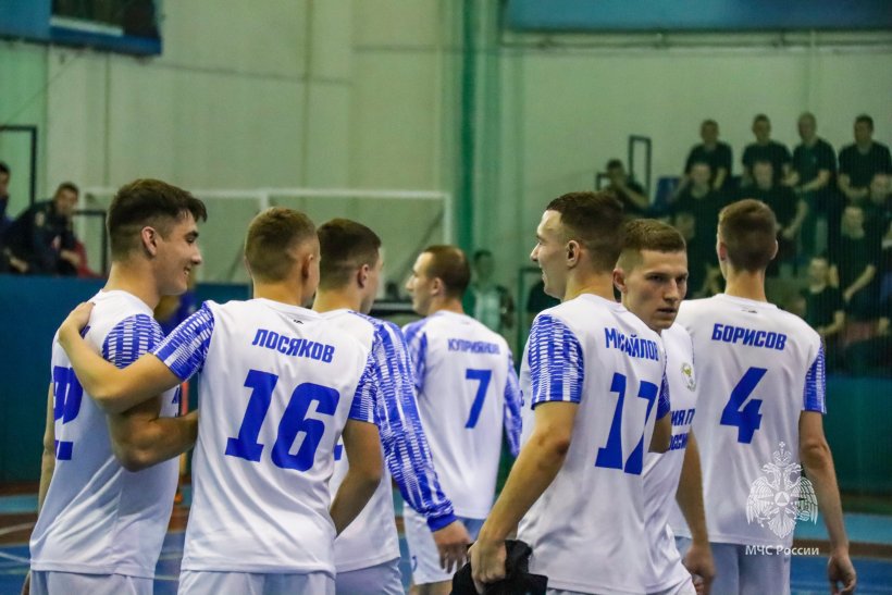 В северной столице стартовали соревнования по мини-футболу среди вузов МЧС России