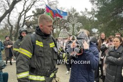 Безопасный урок провели в Геленджике