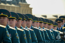 На Красной площади состоялся выпуск молодых специалистов