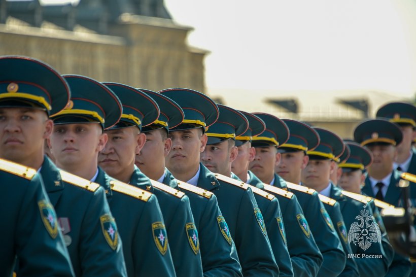 На Красной площади состоялся выпуск молодых специалистов