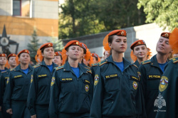 В Академии прошла торжественная линейка, посвященная Дню знаний
