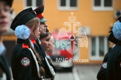 В Академии ГПС МЧС России приняли Торжественную клятву кадеты