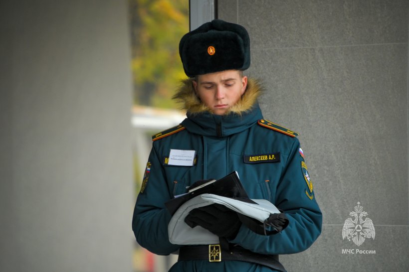 В общежитии Академии состоялись тренировочные пожарно-тактические учения