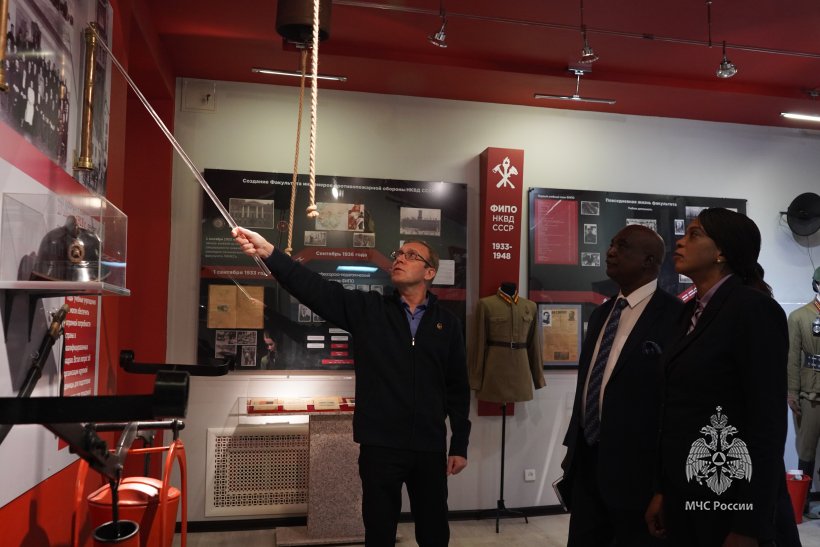 В Академии обсудили вопросы обучения представителей Центральноафриканской Республики