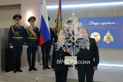 Александр Куренков посетил Академию ГПС МЧС России в Москве