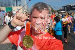 Личный состав Академии покорил Московский марафон и «Гольяновскую осень»