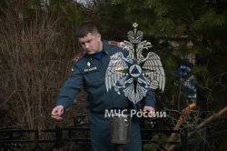 Личный состав МЧС России простился с Алексеем Федосеевым 