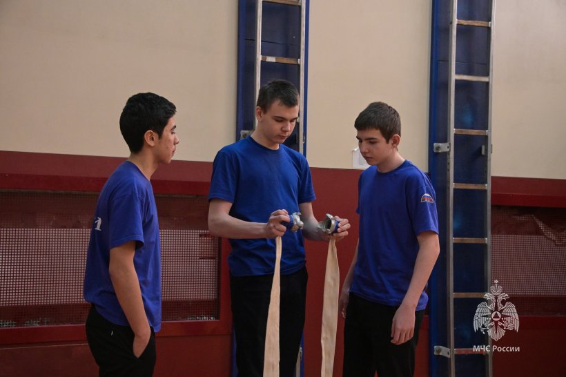 Сегодня в Академии прошли практические занятия с обучающимися кадетского класса