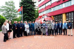 Делегация иностранных граждан посетила Академию ГПС МЧС России