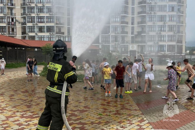 Курсанты провели открытый урок в городе-курорте Геленджик