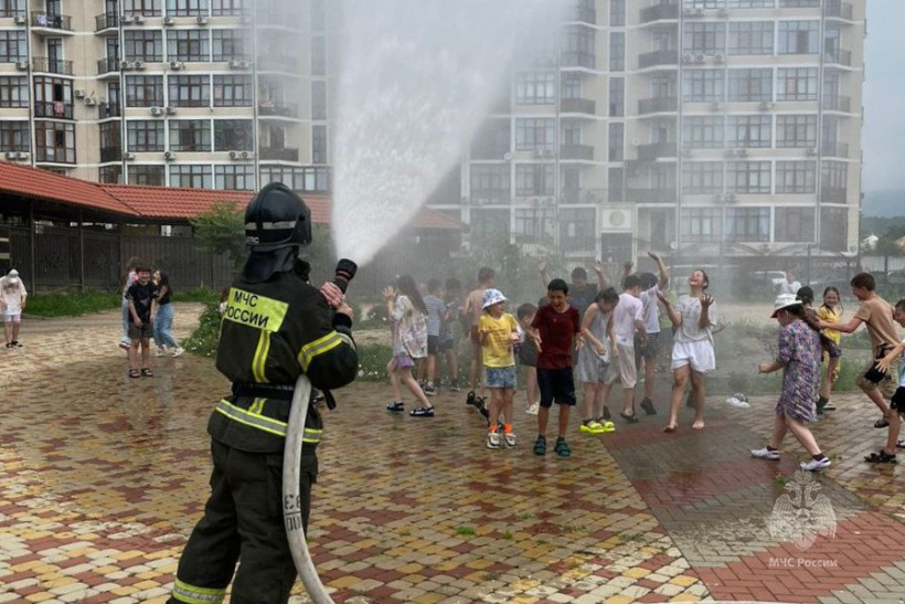 Курсанты провели открытый урок в городе-курорте Геленджик