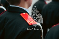 В Академии ГПС МЧС России приняли Торжественную клятву кадеты