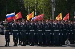 Парадные расчеты Академии приняли участие в Парадах, посвященных празднованию 79-й годовщины Победы в Великой Отечественной войне