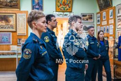 Магистранты Академии посетили Музей пожарной охраны Москвы