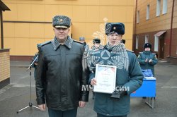 Сегодня на плацу Академи состоялось построение постоянного и переменного состава.