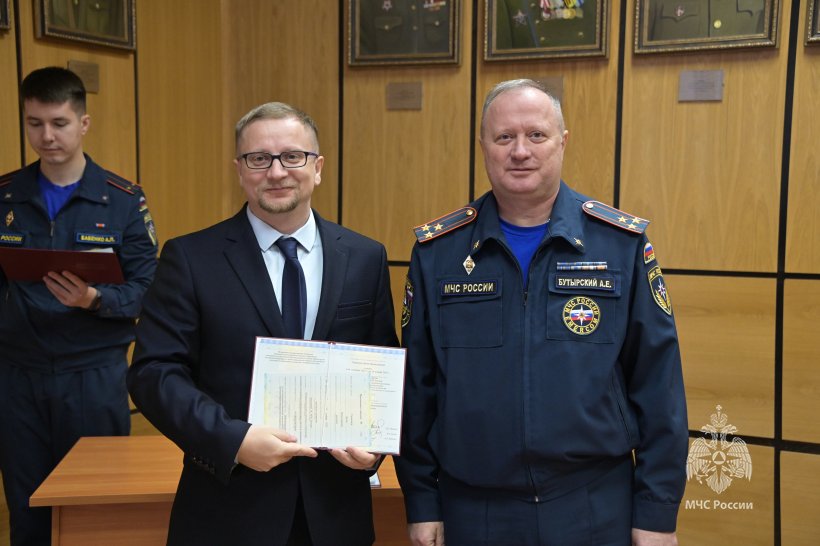 В Академии состоялся выпуск слушателей Института развития