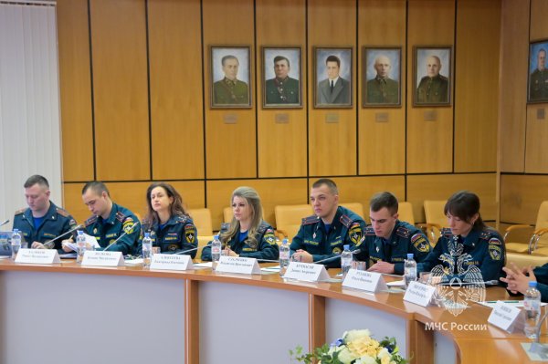 В МЧС России прошло первое заседание Совета молодых ученых
