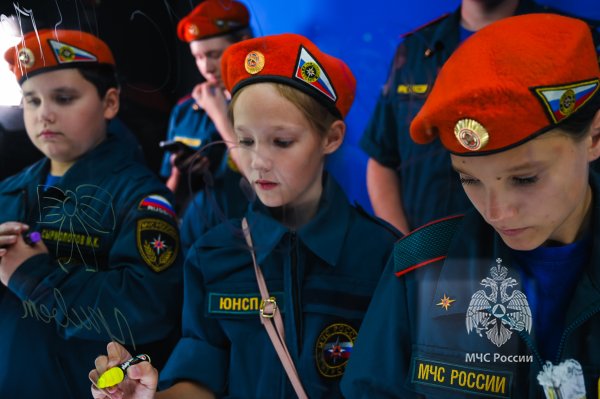 Академию посетили учащиеся кадетского класса