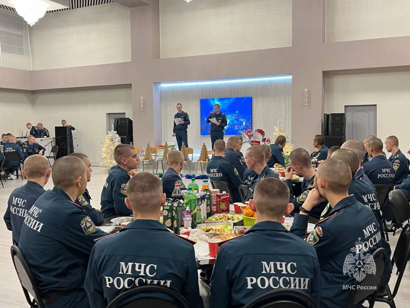 Курсанты встретили новый, 2024 год