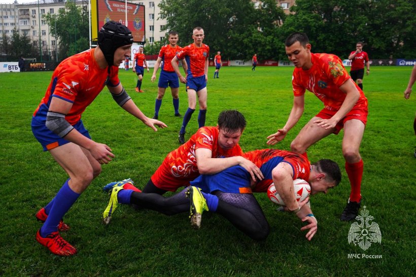 Сегодня, 25 мая, на легендарном регбийном стадионе «Слава» состоялось торжественное открытие игр Кубка МЧС России по регби-7.