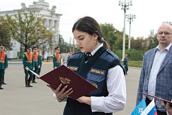 Курсанты и студенты Академии приняли Присягу и дали торжественную Клятву