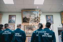 Курсанты Академии посетили Музей пожарной охраны Москвы